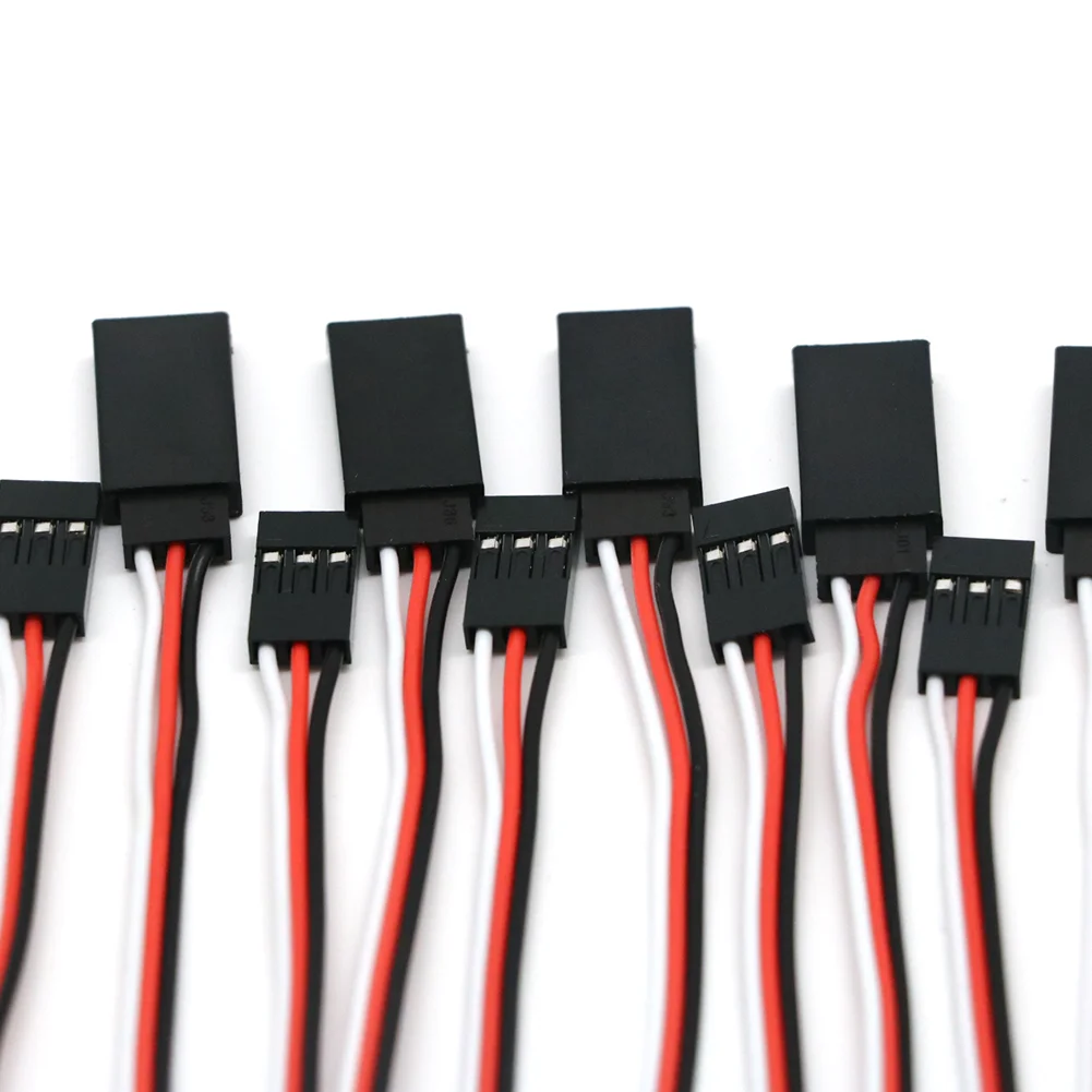 20x Wire Cable 1000mm 500mm 100mm 150mm 300mm Servo Extension Cable For Futaba Plug futabLead Wire Cable