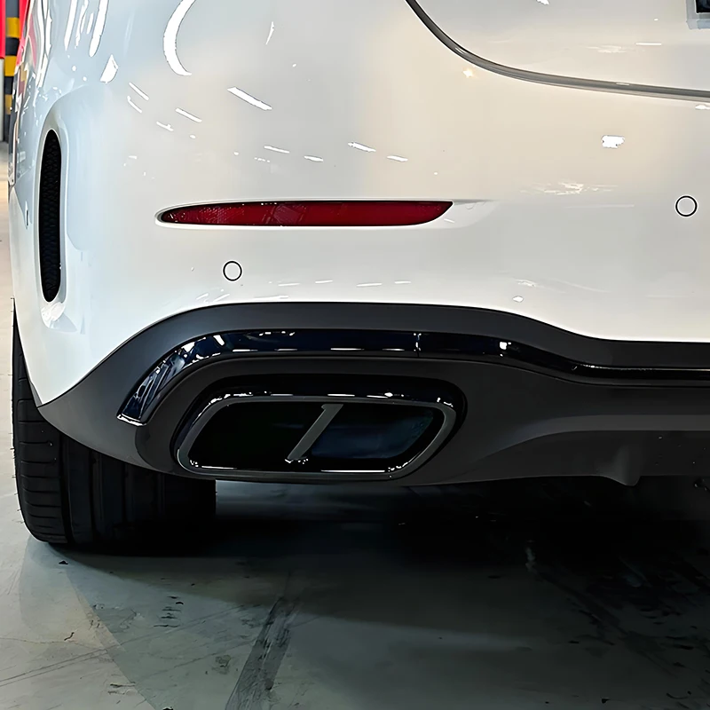 For Mercedes‑benz C‑class W206 2021 2022 2023 Car Auto Parts Exhaust Muffler Rear Tail Pipe Trim Supplies