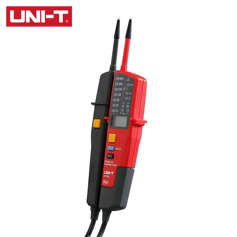 UNI-T UT18C UT18D UT15B UT15C Voltage Tester AC/DC Voltage 3-Phase Voltage Phase Sequence Continuity Digital Multimeter