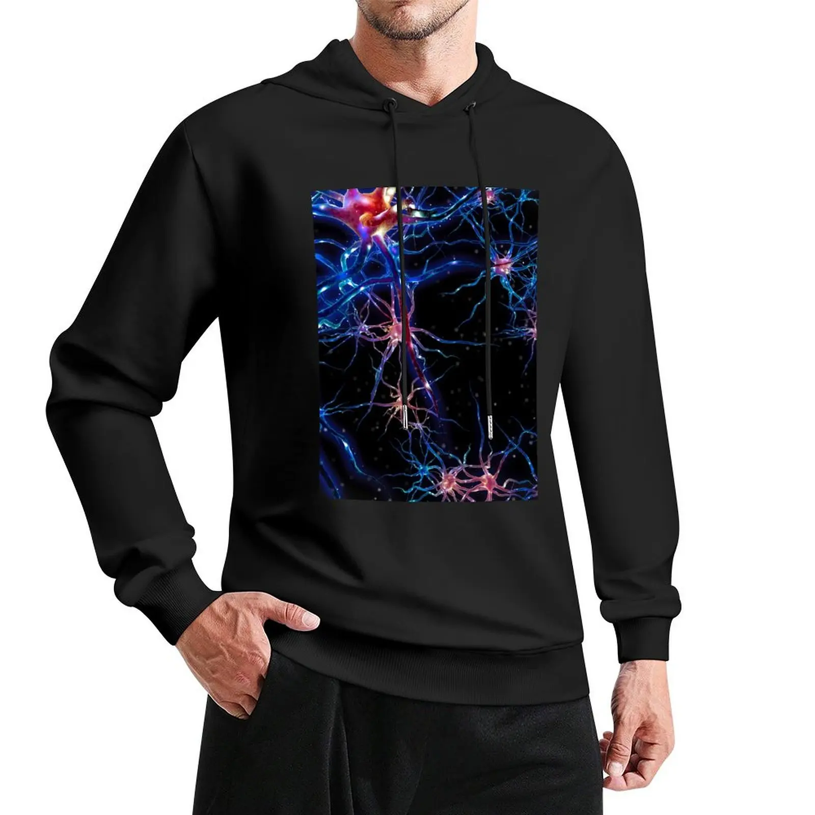 

Neural network Pullover Hoodie men's clothes anime clothes aesthetic clothing men's autumn clothes new in hoodies & sweatshirts