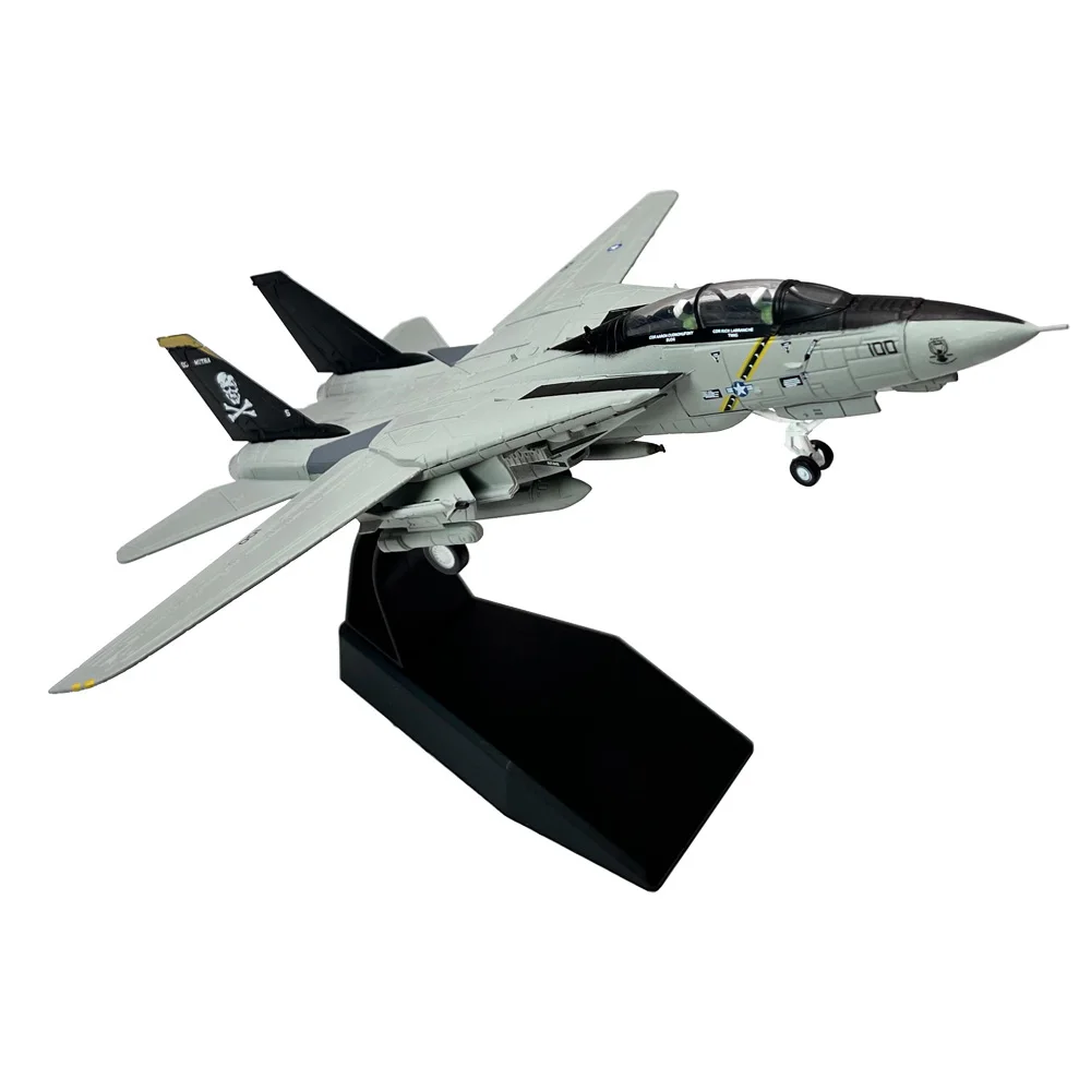 Us grumman F-14 f14 Tomcat特別な猫の戦闘機金属飛行機飛行機飛行機飛行機飛行機モデル、子供のおもちゃ、コレクションギフト、1:100スケール