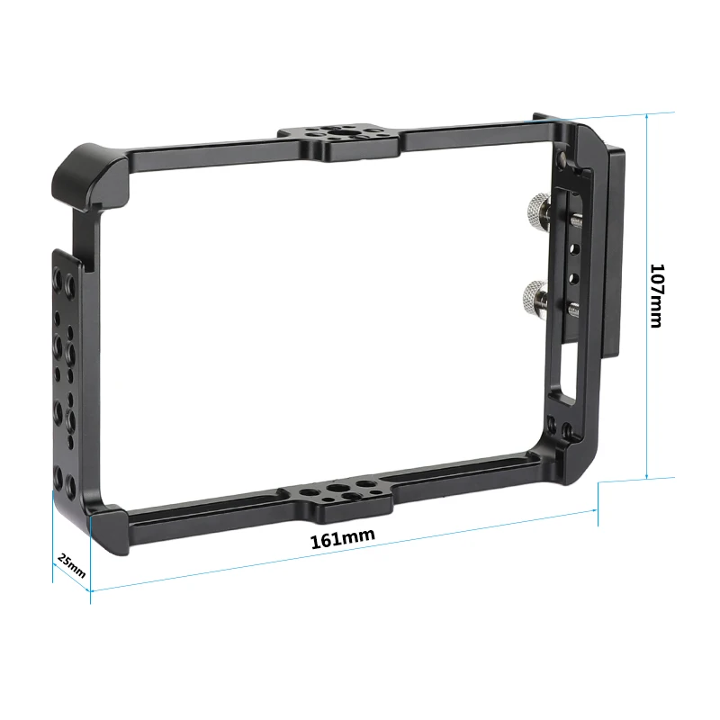 Kayulin Monitor Cage FeelWorld F5 Pro & F5 Pro V2 5.5 Inch Protective Armor Bracket Form-Fitting Tailor Made (Exclusive Use)