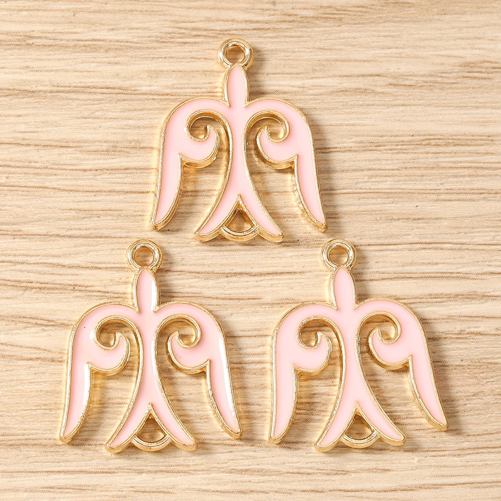 Tusember 20 Stück 20*23mm Kawaii Emaille Niedliche Schwalben-Vogel-Totem-Anhänger Schmuckherstellung Armband Halskette DIY Ohrringe Bastelzubehör – Detail 9