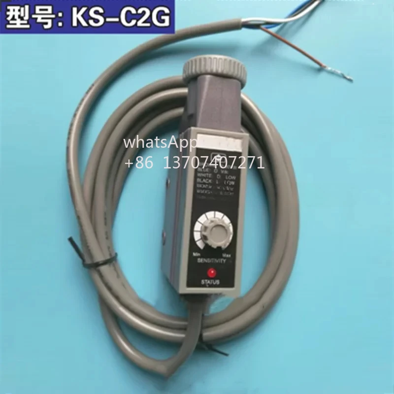 

1Pcs KS-C2W KS-C2B KS-C2R KS-C2G Color Sensor Marking Photoelectric Eye