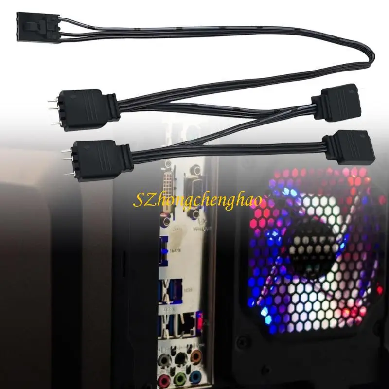 Cable divisor 4pin flexible a 5V 3pin para HDLL120 Efectos LED 601d