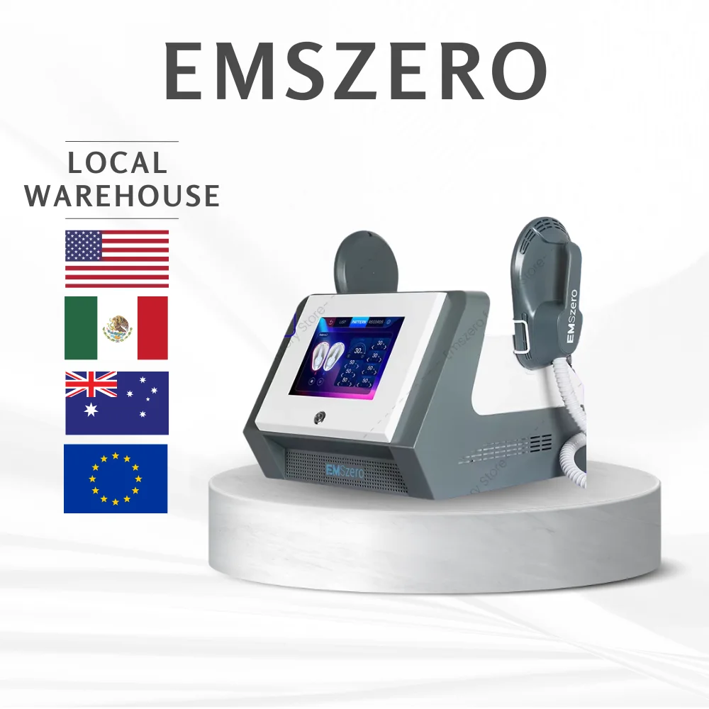 EMSZERO Sculpt Therapie Körper Abnehmen RF EMS Elektromagnetischer Muskelstimulator Professioneller Sculp 6500 W 5 Griff Becken