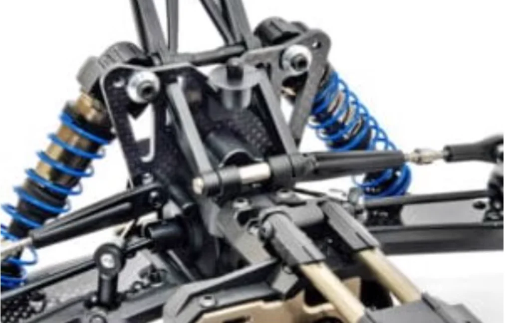 Original HOBAO TT 2.0 1/10 ARR Truggy Full-vehicle Metal Reinforcement Strengthening Swing Arm Gift F&R Carbon Fiber Arm view 5