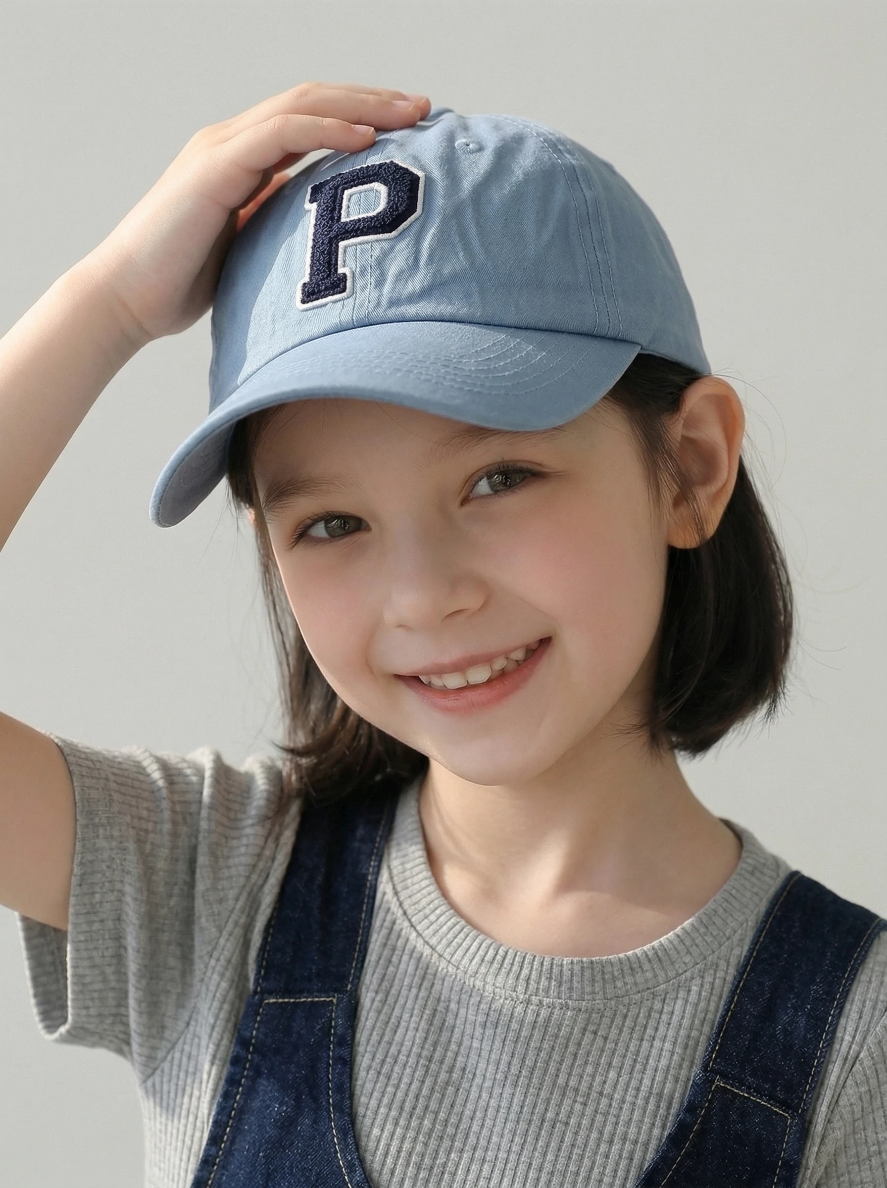 naits-keits-ベビー-p-ロゴ-バケットハット-ユニセックス-子供用-屋外日焼け防止帽子-春用コットンキャップ-男の子と女の子用