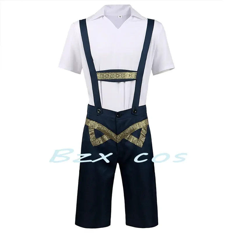 Lederhosen Bavarese Cosplay Oktoberfest Costume Cosplay Octoberfest Beer Festival Costumi Halloween per bambini Ragazzi Costume da birra