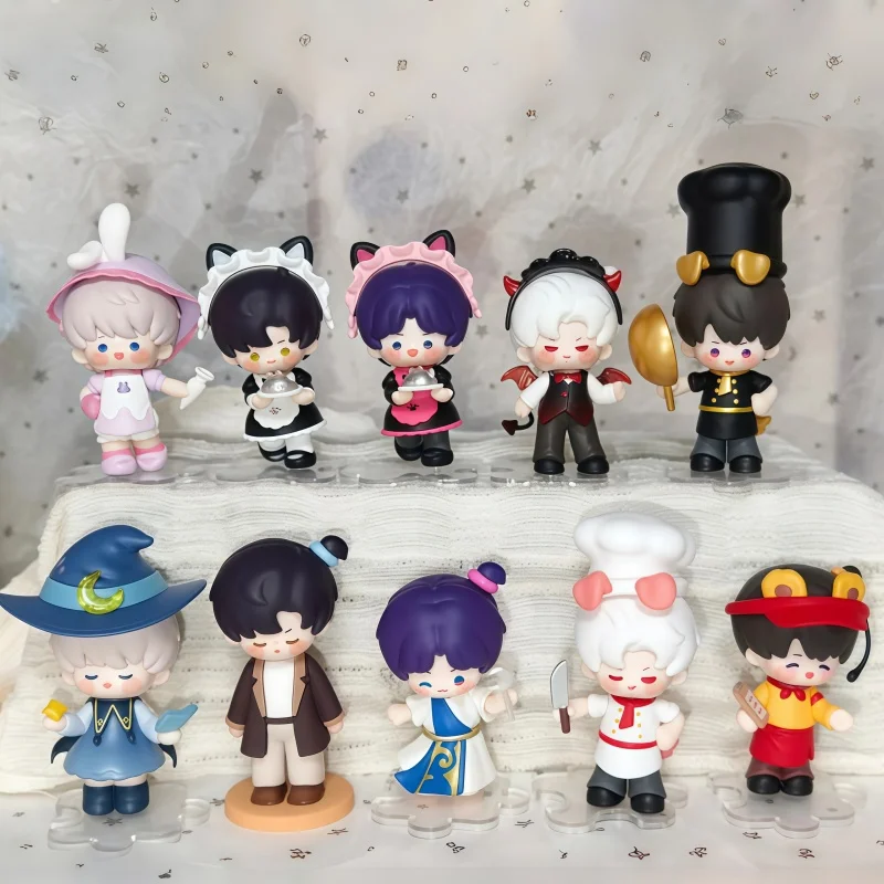 

Love And Deepspace Blind Box Figurines Playful Time Series Stackable Shen Xinghui Xia Yizhou Blind Bag Authentic in spot