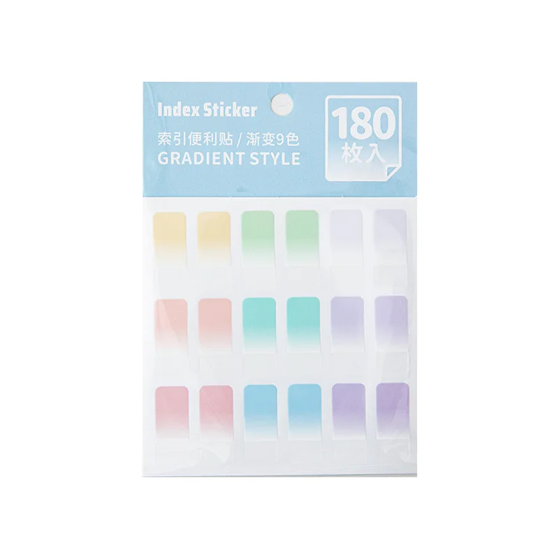 Gradual Change Index Stickers Notes Sticky Post-it Notes Planner Stickers  Stationery Business Supplies