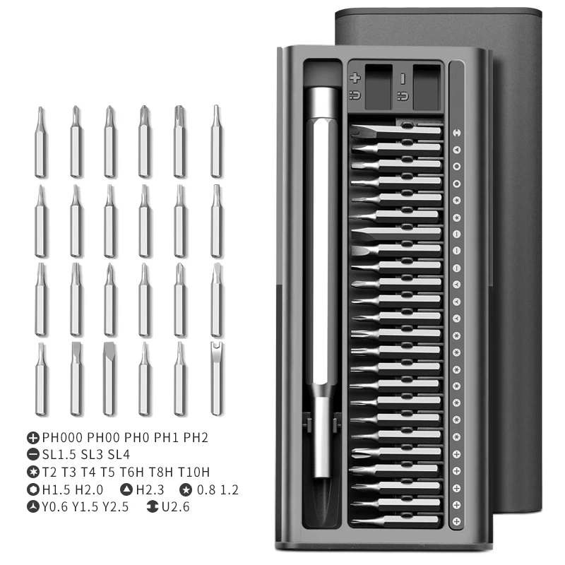 Xiaomi Screwdriver Set Magnetic Screw Driver Kit Bits Precision for Camera Iphone Computer Tri Wing Torx Repair Tool Hand Tools