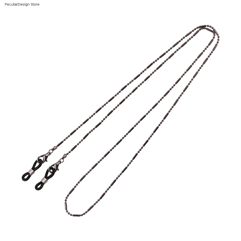 Retro Trendy Neck Straps Female Male Minimalist Mask Cord Holders Bead Mask Chains Eyeglass Chain Sunglasses Lanyards