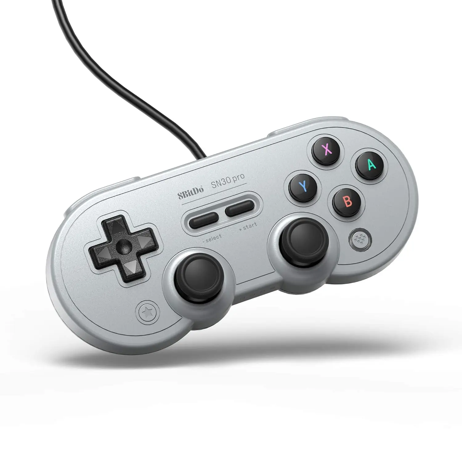 8bitdo SN30 Pro USB Gamepad Wired Game Controller for Windows/Switch (Gray Version)