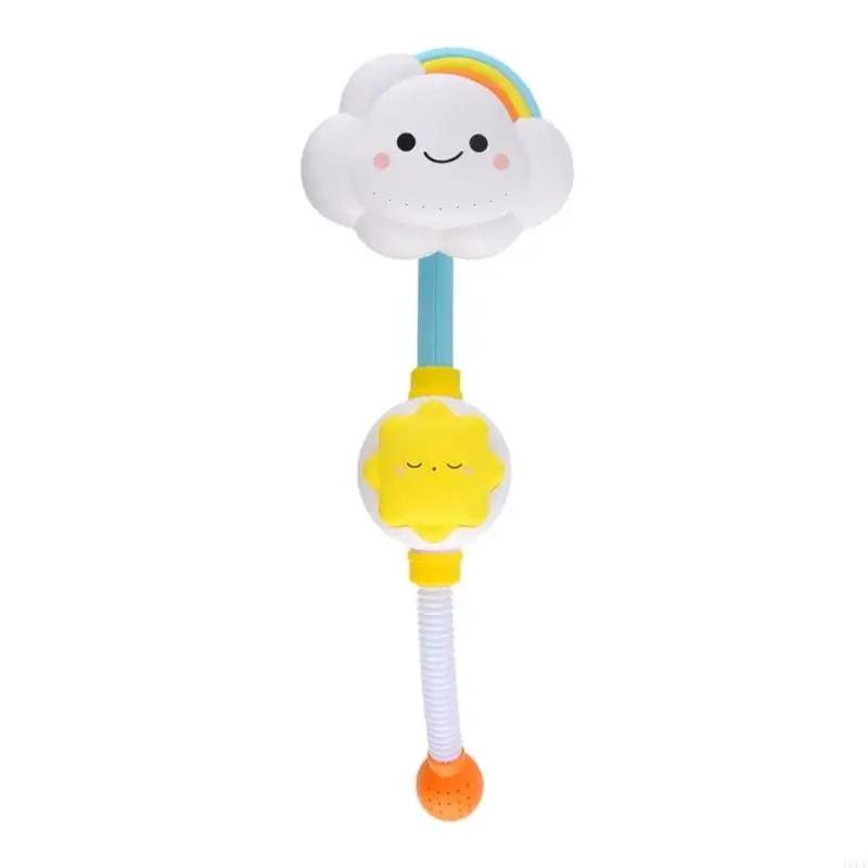 16FE Bath Toy for Toddlers Age 1 2 3 Years Old Girl Boy Baby Bathtub Water Toy Shower Head Infant Toy with Suction Cups