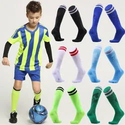 Kids Soccer Football Socks Stockings High Quality Long Tube Knee Cotton Legging Baseball Running Sport Adults Children Socks