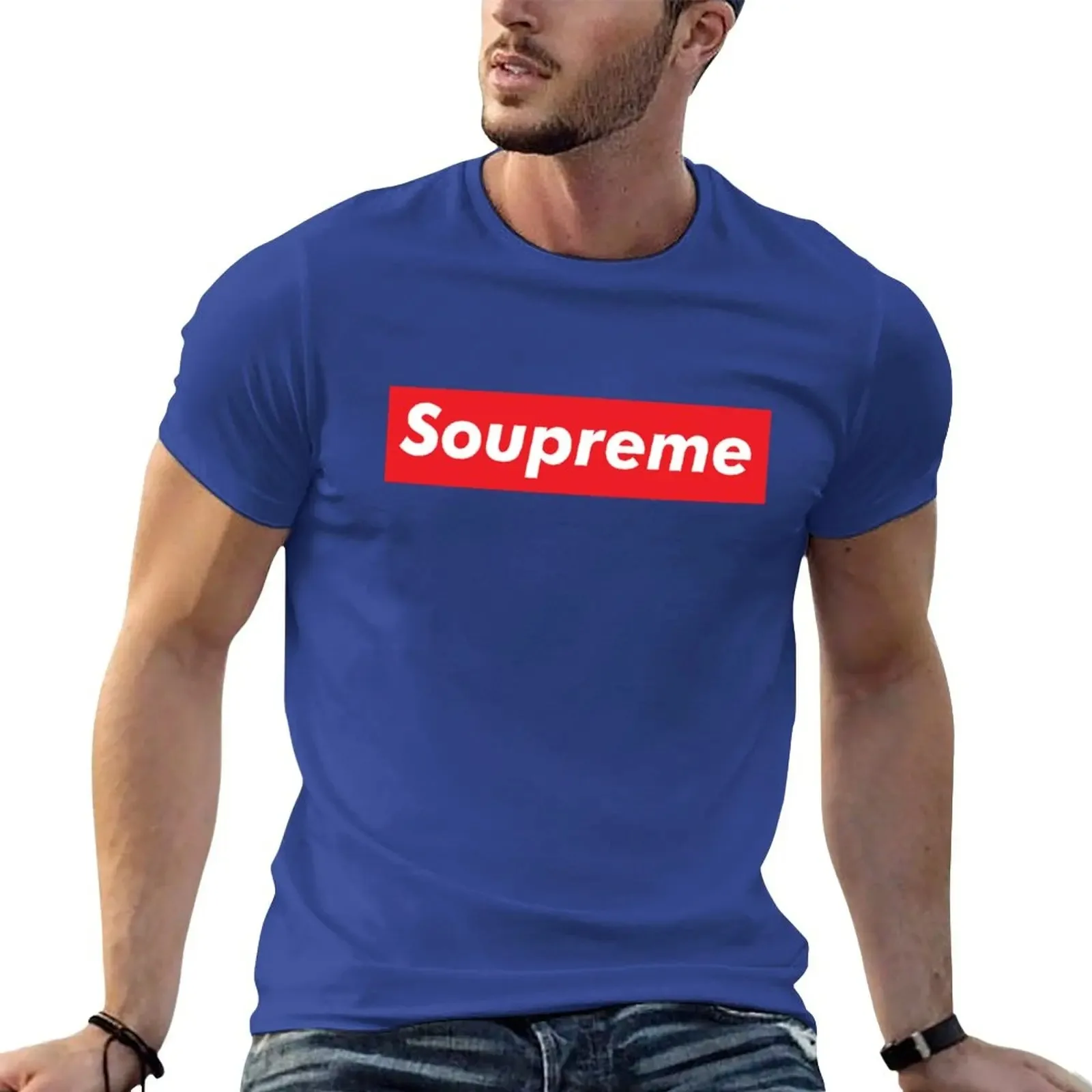 Soupreme T-Shirt hippie clothes oversizeds mens graphic t-shirts hip hop