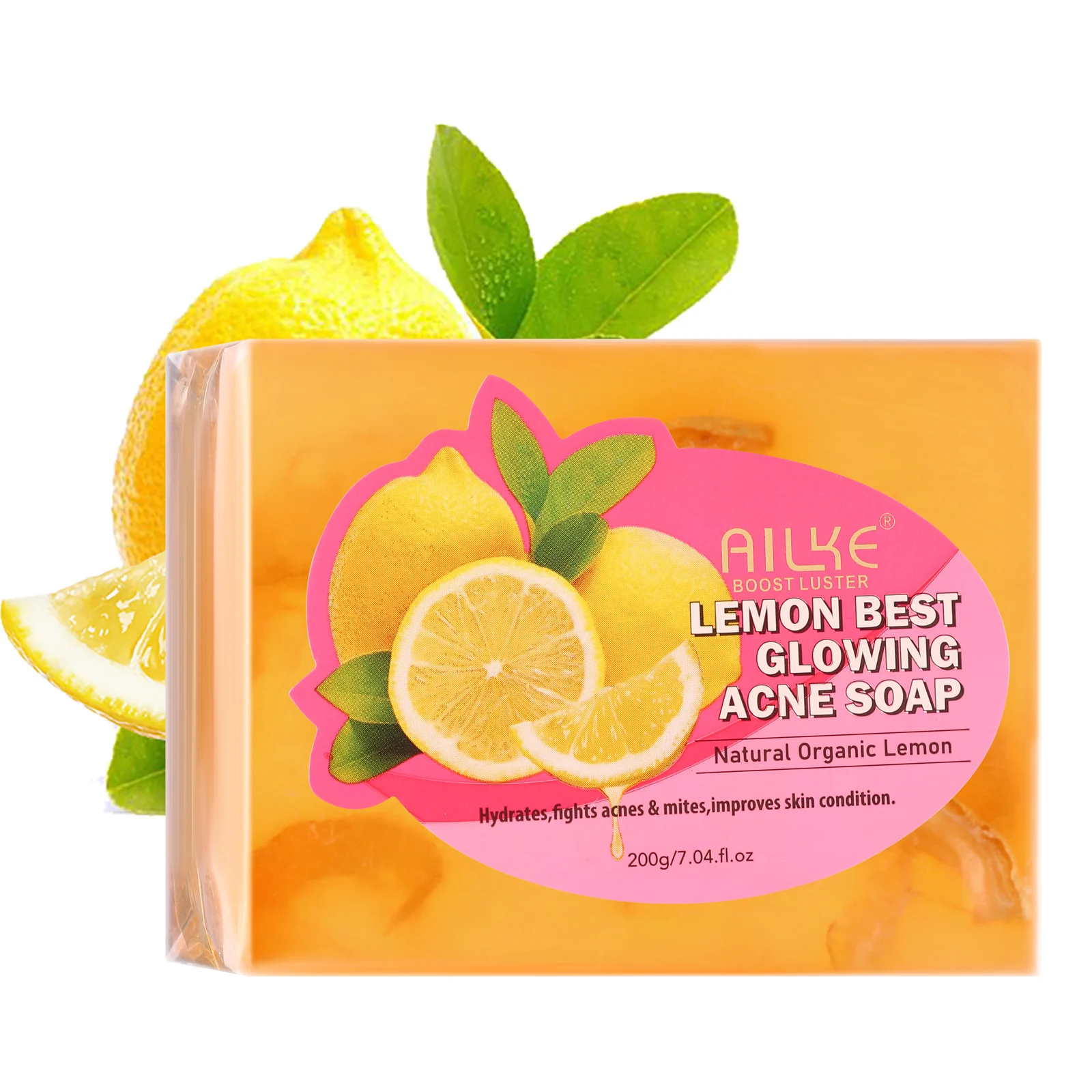 AILKE Spots Remover Soap Bar, Deep Cleansing, Moisturizing, Refreshing Fragrance, Bathroom Soap, For Black & Dark & Caramel Skin