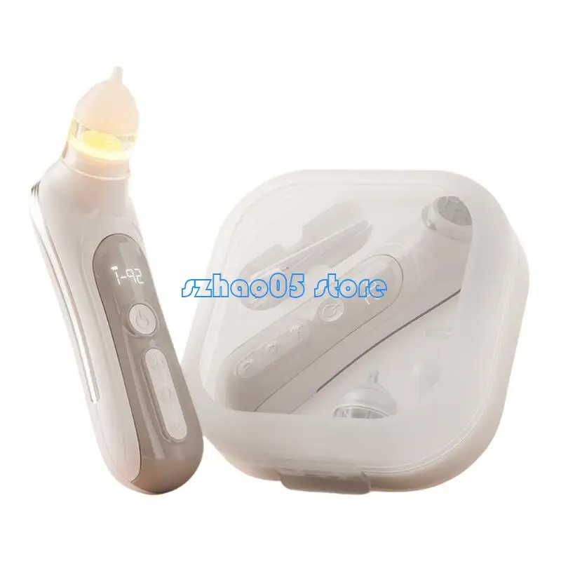 

85LE 1 комплект, детский назальный аспиратор для удаления слизи для младенцев, уход за носом с мощным всасыванием