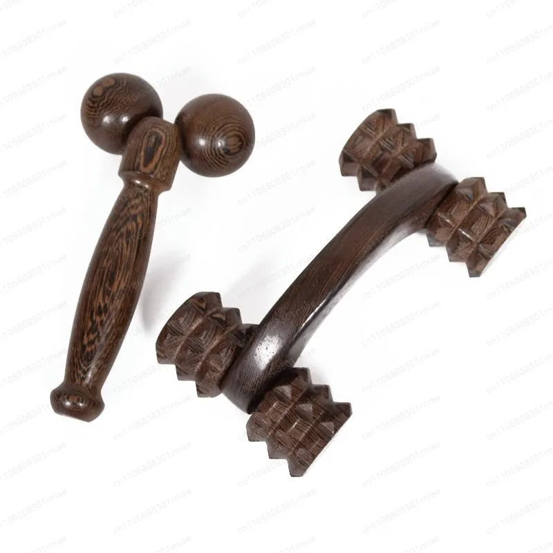double ball roller massager home facial muscle relaxation ball meridian face slimming device can be sent on behalf