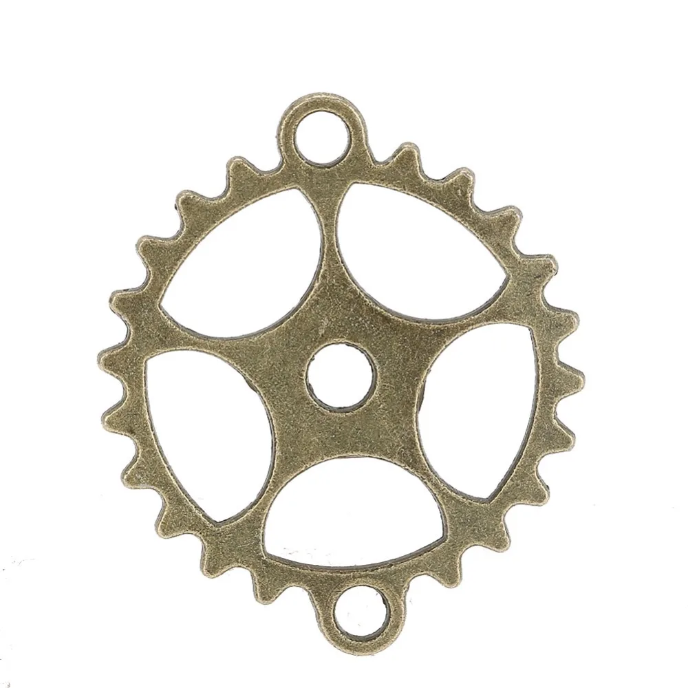 

Vintage Mixed Color Antique Gear Charms Assorted Alloy Vintage Gear Pendants Alloy Gear Pendants Craft Projects