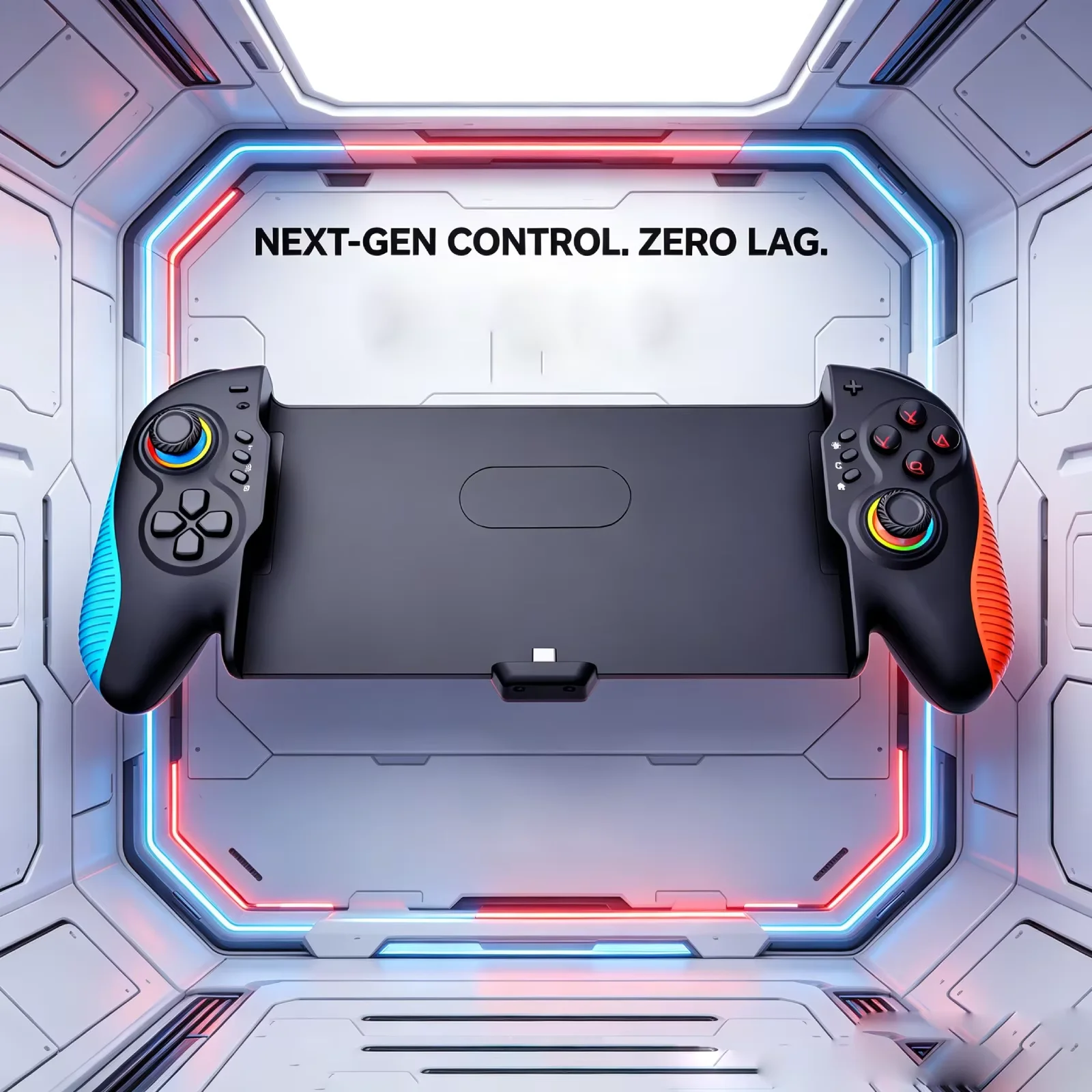 The Integrated Wired Controller Grip for Switch2– 6-Axis Gyro Dual Vibration Type-C Plug and Play Game controller Accessories view 5