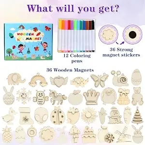 DIY Wooden Magnets