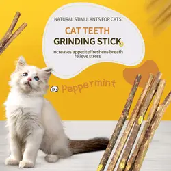25-5PCS Catnip Toys For Cats Pet Products Pets Interesting Things Goods Supplies Toy Accessories All Mint Cat Chew Stick