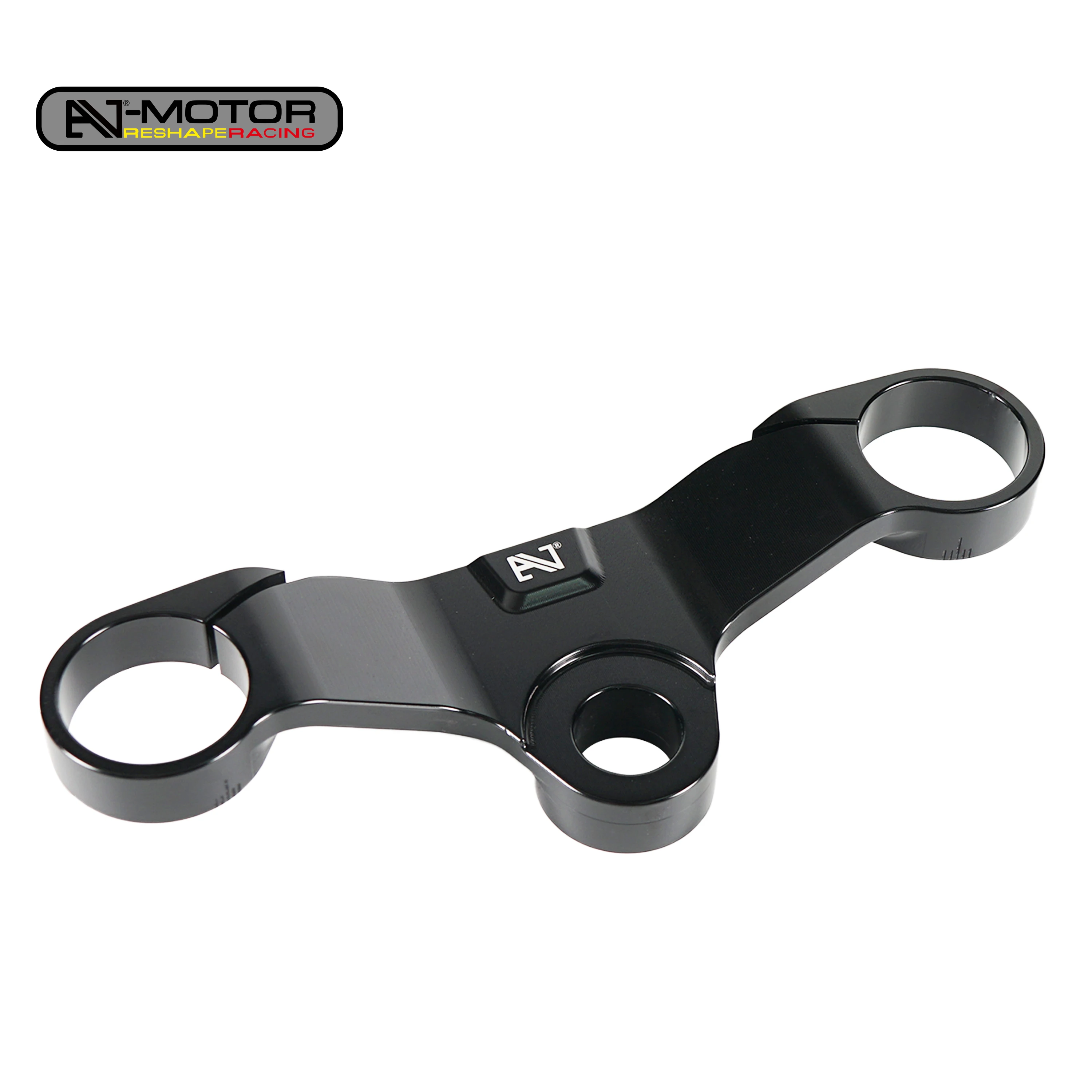AJ-MOTOR For Kawasaki Ninja 400 2018-2024 Ninja 500 2024-2025 Motorcycle Lightweight Triple Clamp Top Plate Track Version