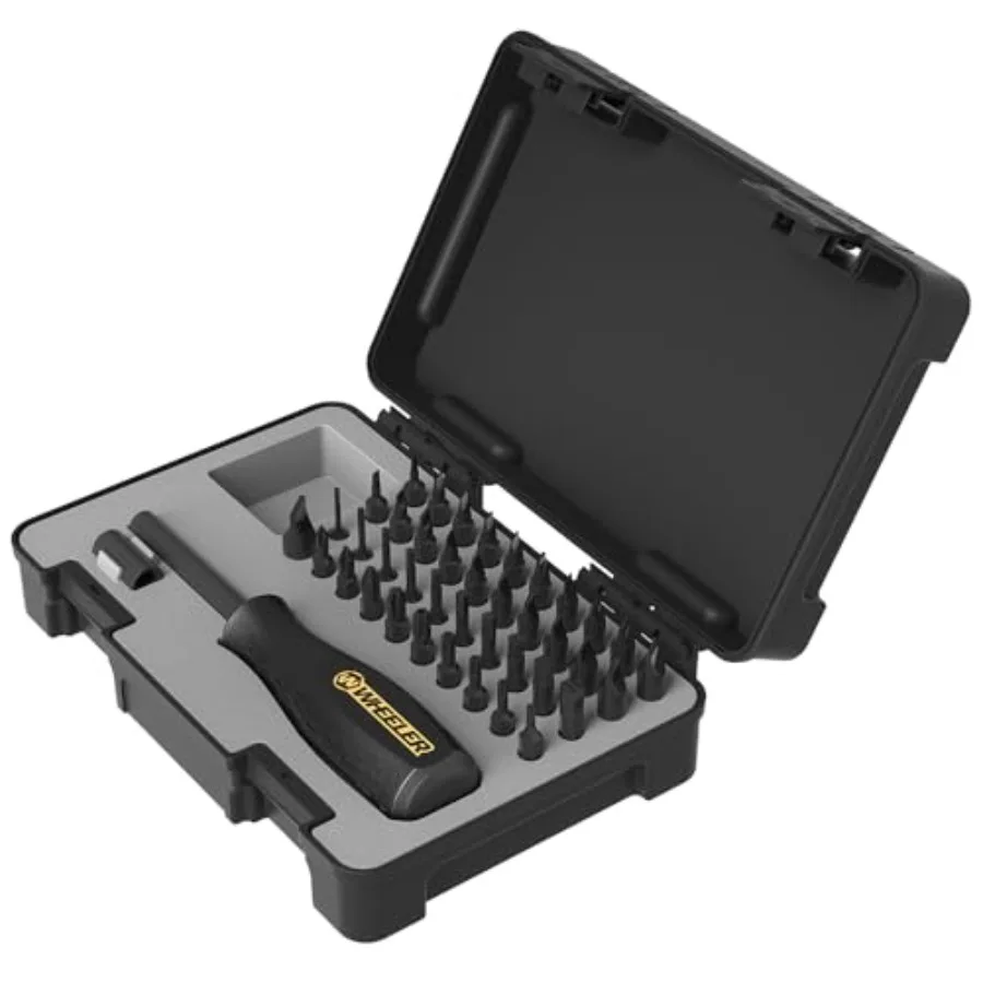 

43-Piece Professional Gunsmithing Screwdriver Set with Magnetic Screwdriver Handle and Storage Case for Gunsmithing