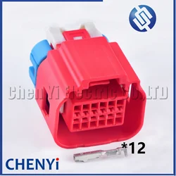 12 Pin Automotive waterproof connector ACC module power pump radar plug 33178000 13678638 For Hyundai Kia Buick Opel Chevrolet