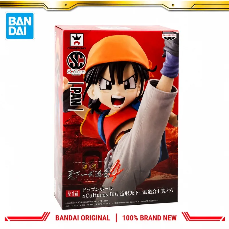 In Stock Bandai Original Banpresto Dragon Ball Pan Action Figure Model Doll Brand New Boxed Anime Characters Toys Model Garage