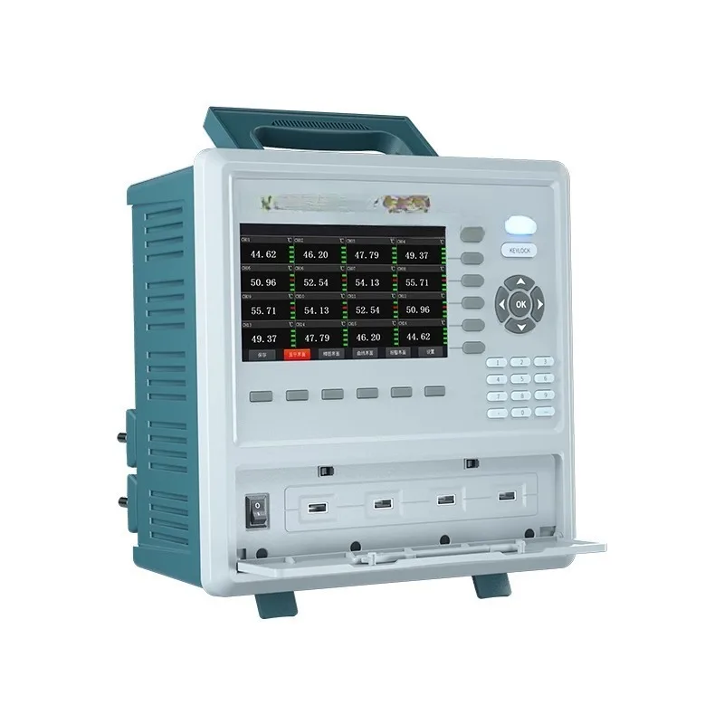 Multi-channel temperature, paperless recorder, multi-channel humidity, acquisition tester