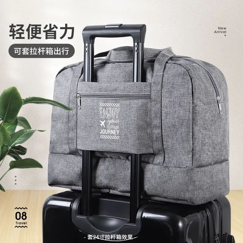 Double Layer Travel Bag Portable Waterproof Bag Men's And Women's General Dry And Wet Separation
