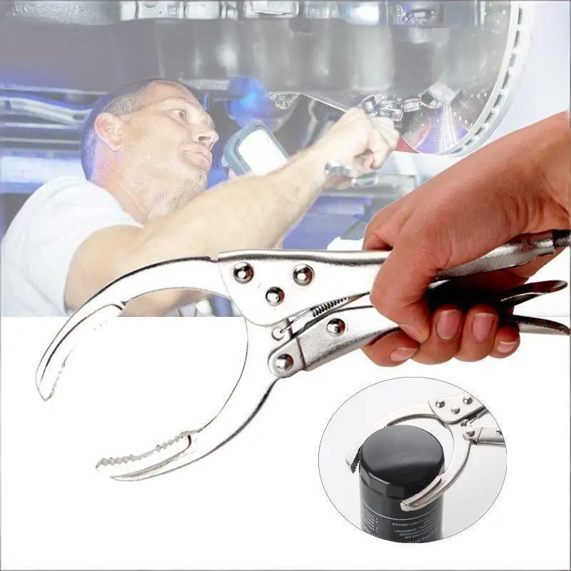 

【MO】Adjustable Multi-Function Engine Oil Filter Wrench Clamp Grid Oil Change Car Disassembly Tool Repair Clamp Filter Wrench