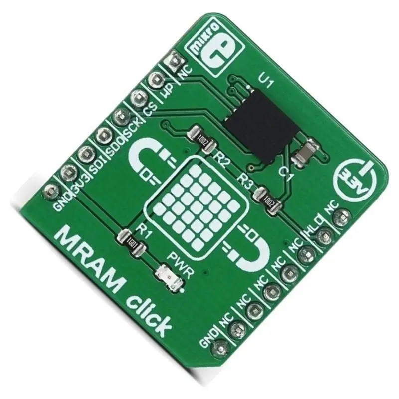 MRAM Click Board MIKROE-2914 MR25H256A Memory Development Tool