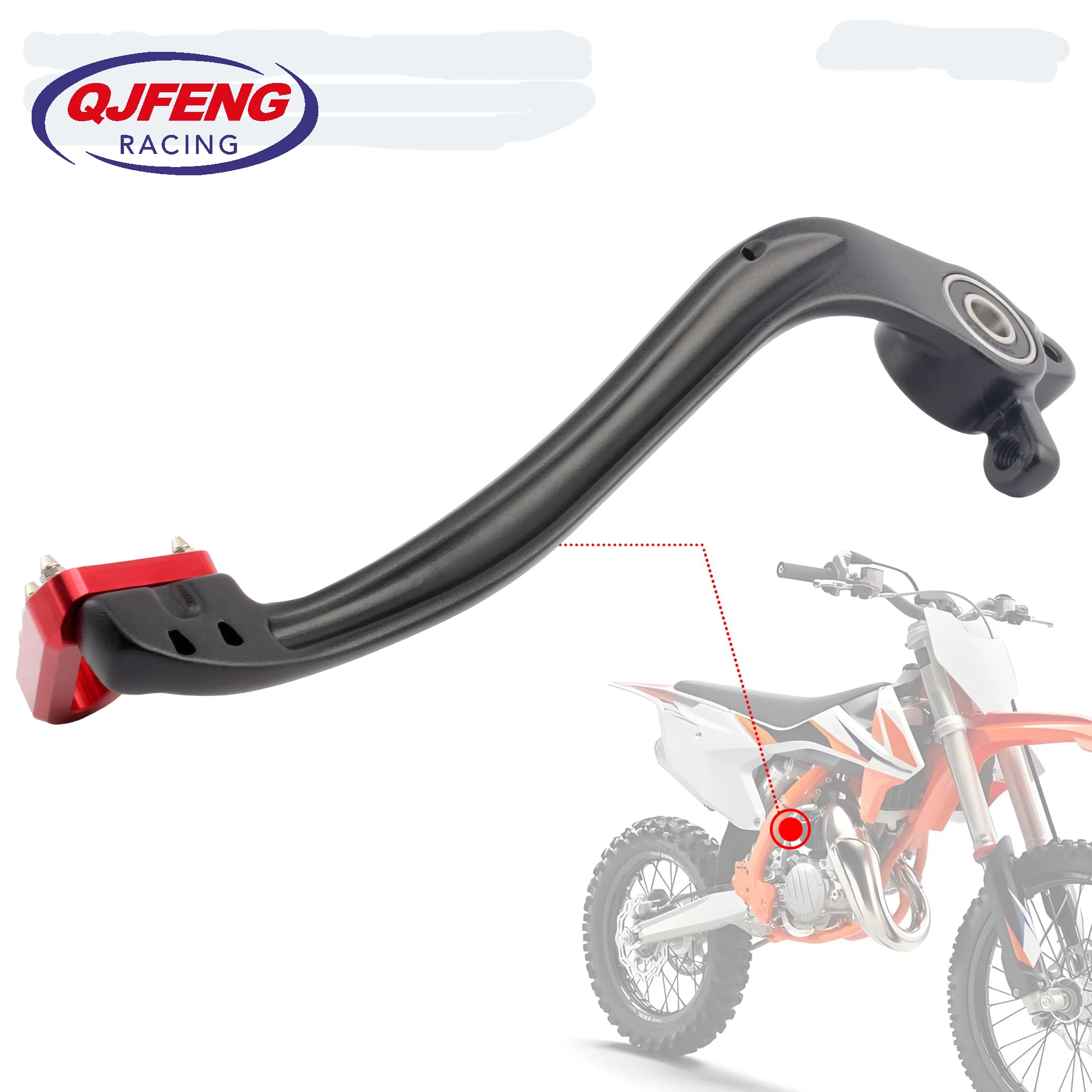 

For Husqvarna TC CNC Rear Foot Brake Lever Pedal For KTM EXC EXCF XCF XCW SXF 250 300 450 Dirt Bike Motocross Accessories Enduro