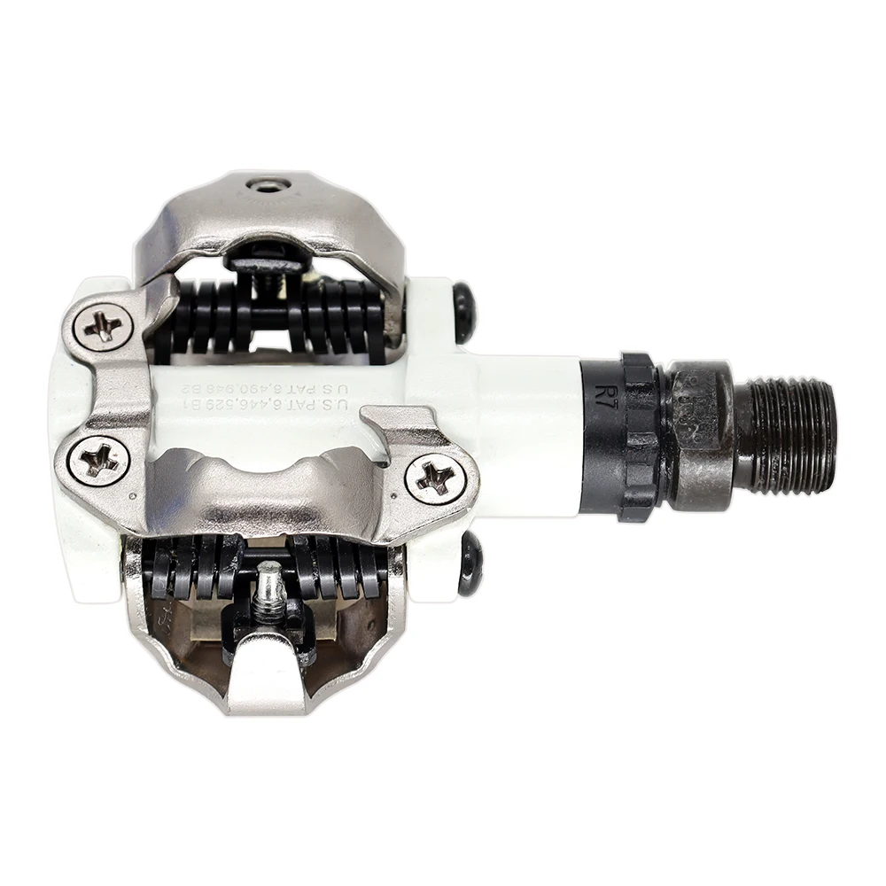 SHIMANO SPD PD-M520 Self-locking Bicycle Pedal Black/Silvery Dual Sided Mountain Bike Pedal with SM-SH51 Bicycle Parts