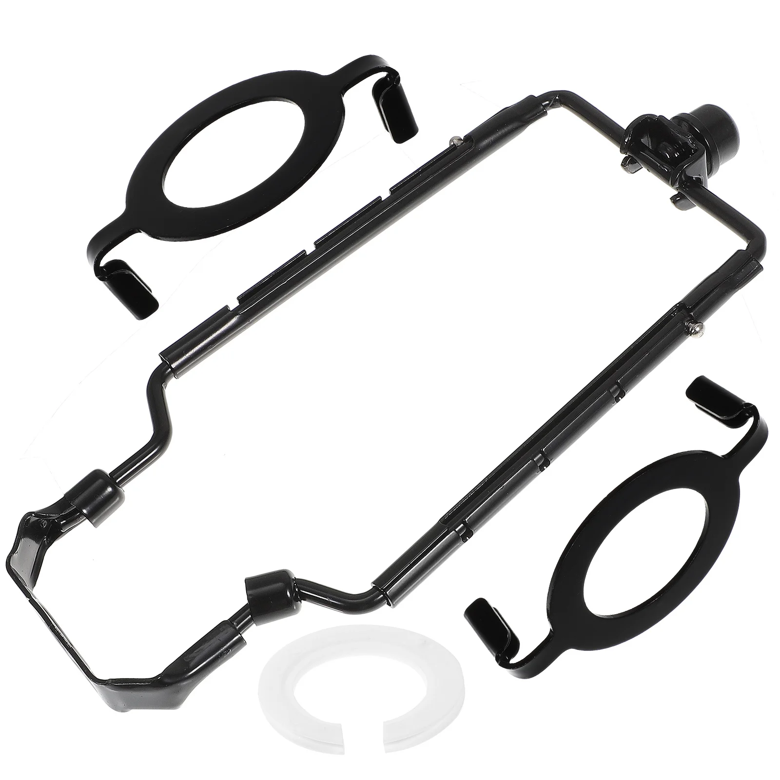 

1Set Lamp Shade Harp Holder Alloy Adjustable Lampshade Bracket for Table Floor Lamp Repair DIY Lighting Accessories