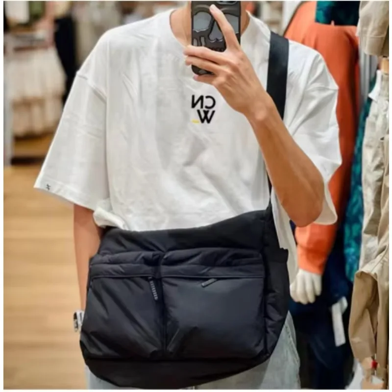 Lässige Messenger-Taschen mit mehreren Fächern für Damen, modische Nylon-Umhängetasche, große Handtasche für Damen, Reisetasche, Einkaufstasche. – Detail 6