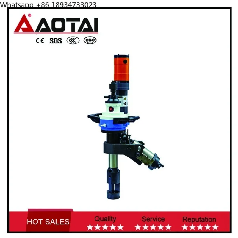 Professional pipe beveling machine with standard cutter