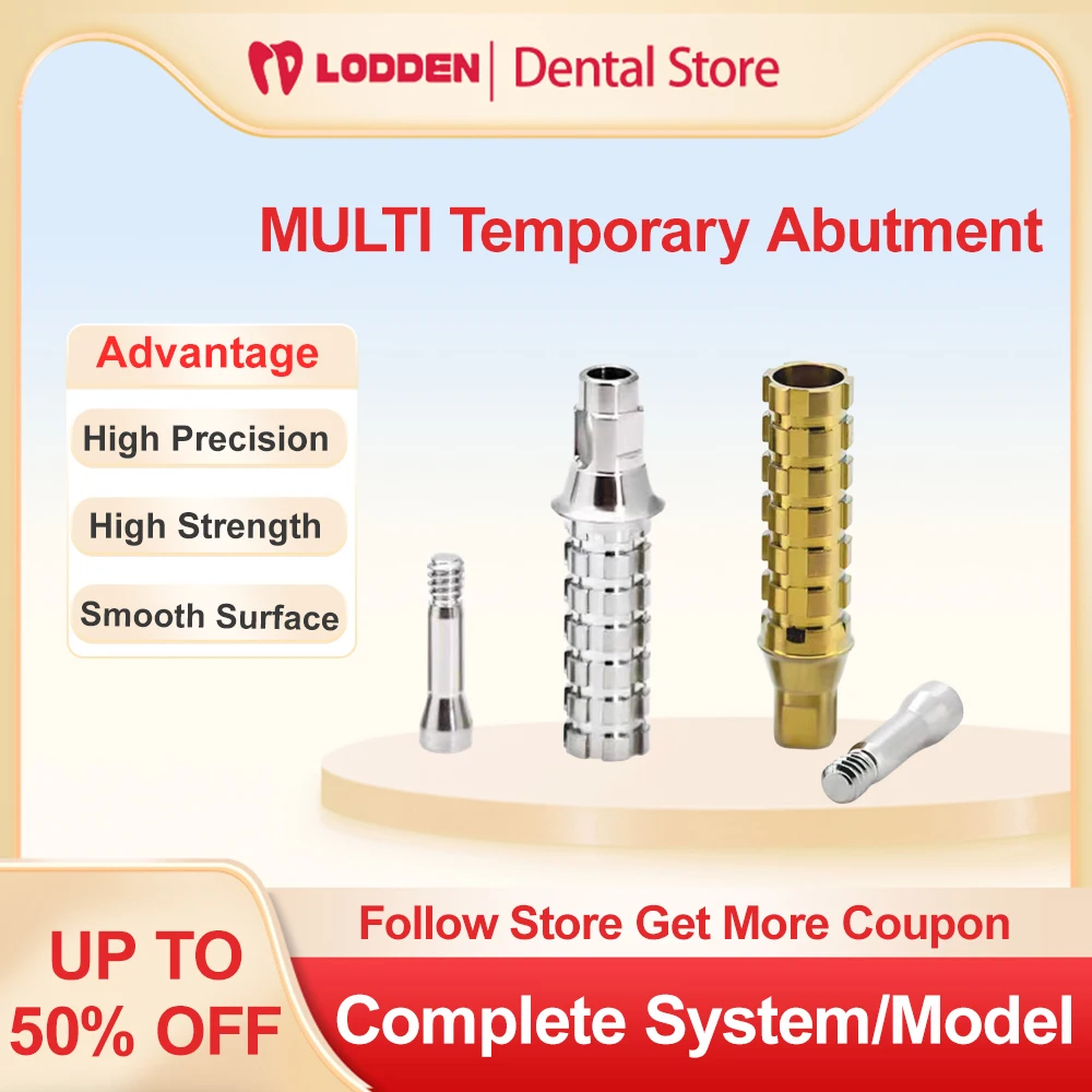 

Dental Multi Temporary Abutment Dental Composite Abutment Accessories For Osstem/Dentium/Dio/Megagen/Camlog/Mis
