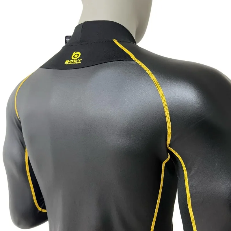 Men's Fleece Lined Workout Shirt Long Sleeve Thermal Compression Top Running Gym Outdoor Training Quick Dry Warm Activewear