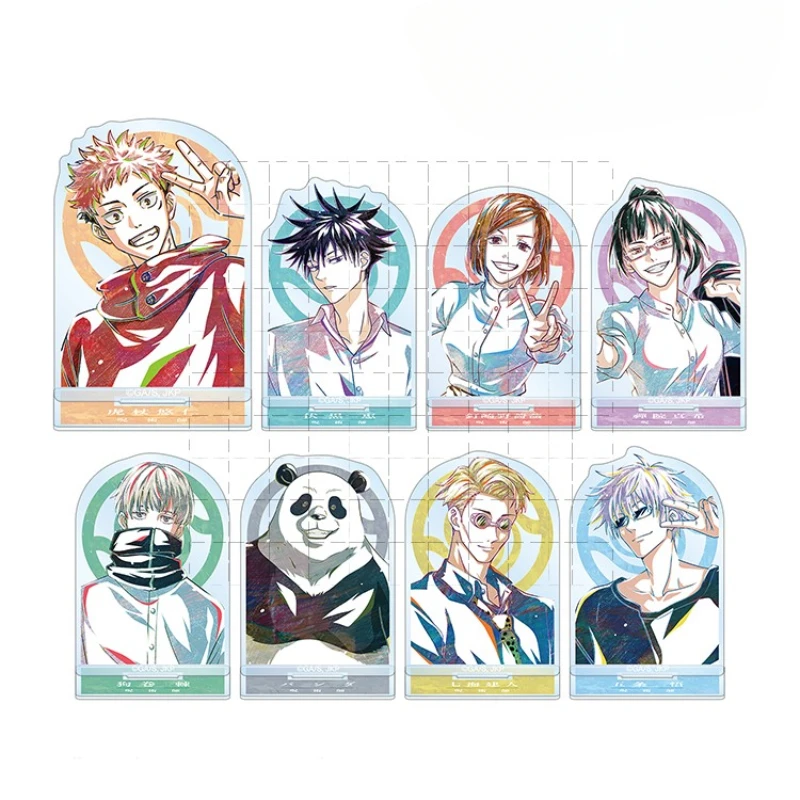 

Game Yuji Itadori Gojo Satoru Acrylic Stand Doll Anime Fushiguro Megumi Kugisaki Nobara Figure Model Plate Cosplay Toy For Gift