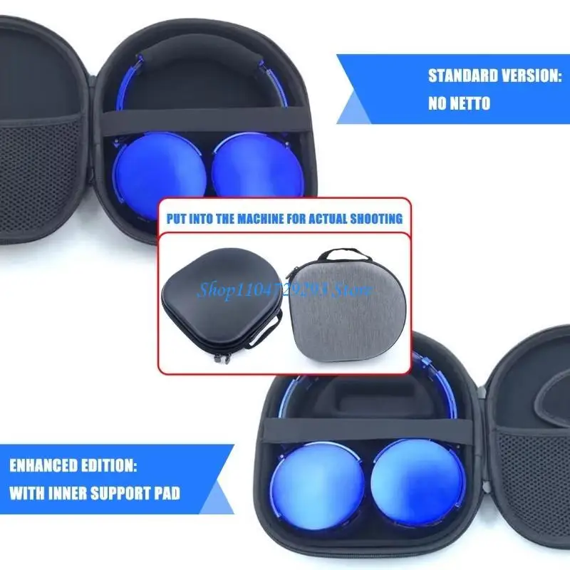 

Y2GD Protective Headphone Storage Bag for SR60 80 125 225 325 M1M2 RA2 RS1 RS2E Earphone Holder with Convenient Handle