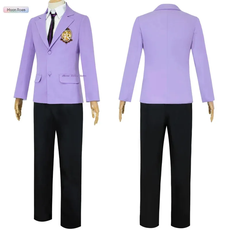 أزياء أنيمي فوجيوكا هاروهي التأثيرية أوران مضيف المدرسة الثانوية نادي تأثيري تلميذ الزي المدرسي Suou Tamaki الزي الرسمي