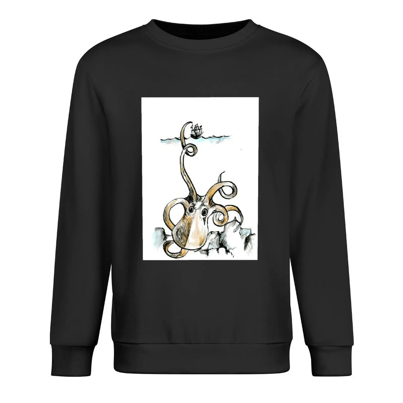 

Kraken Pullover tracksuits men wear mens clothes graphic t shirts men sweatshirts for men