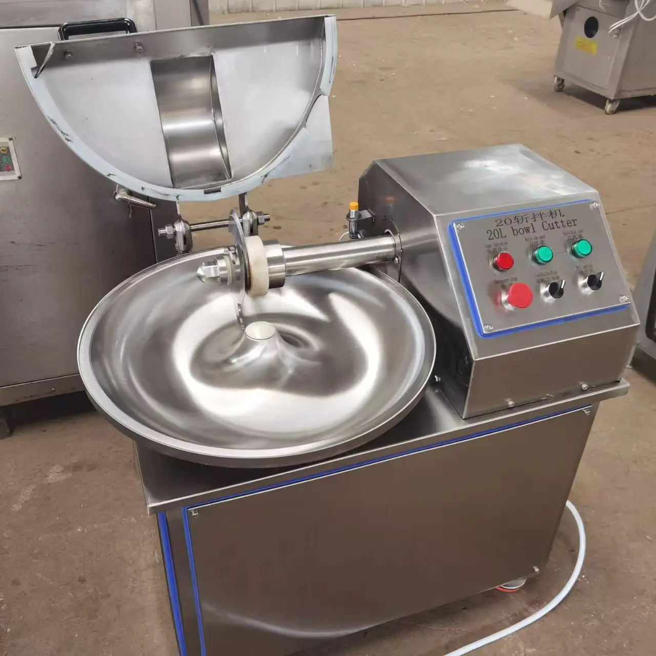 Commercial Meat Minced Processing Bowl Cutter Machine Anti‑Wear Parts For Long‑Term Daily Production Operation