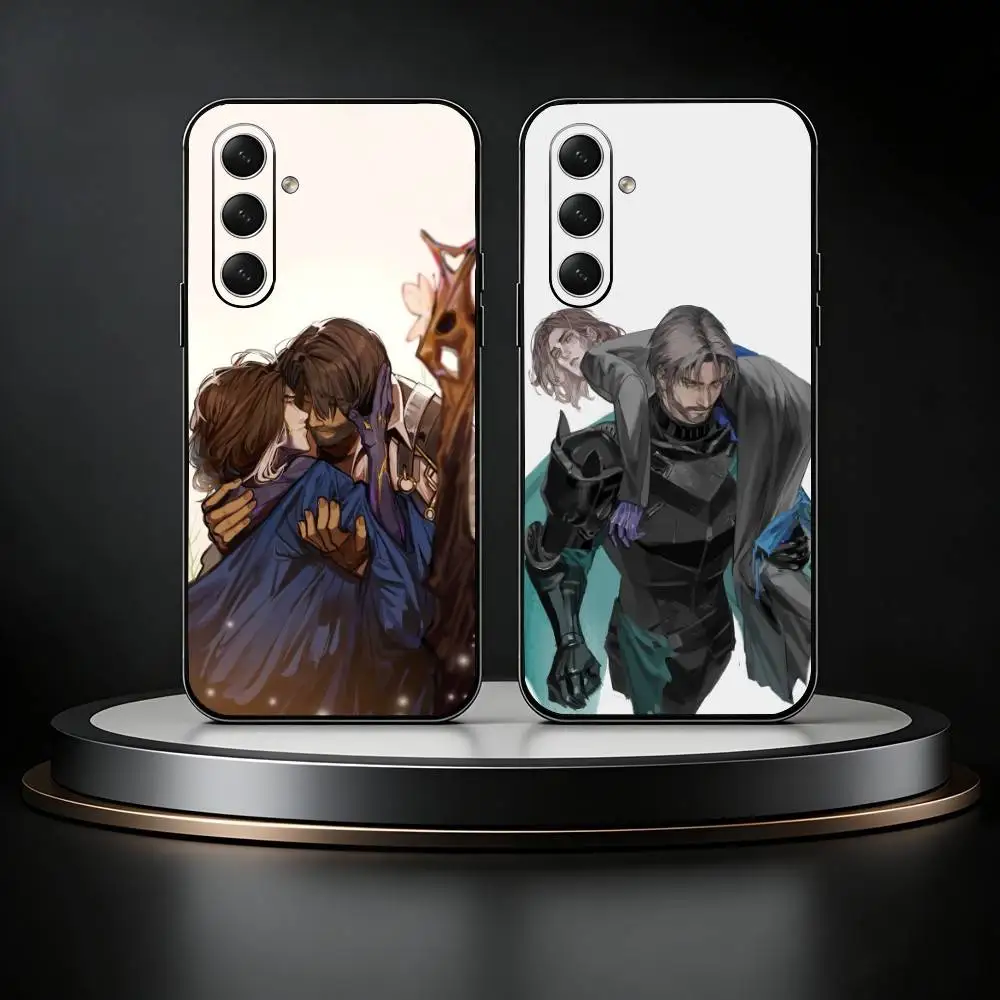 

J-Jayce V-Viktor J-JayVik Phone Case For Samsung Galaxy A73,A21s,A22,A31,A52,A53,A71,A41Soft Black Shell