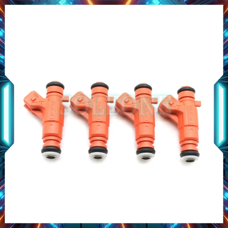 0280156034 4X Fuel Injectors Nozzle For Citroen C2 C3 Xsara Berlingo Peugeot 206 307 1007 Partner 1.6 16V 2000-2011